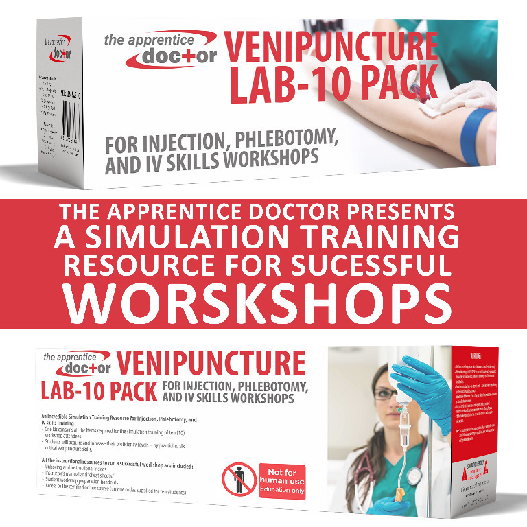 The Apprentice Doctor® Venipuncture Workshop Kits