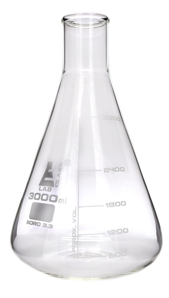 Eisco Glass Narrow Neck Erlenmeyer Flasks