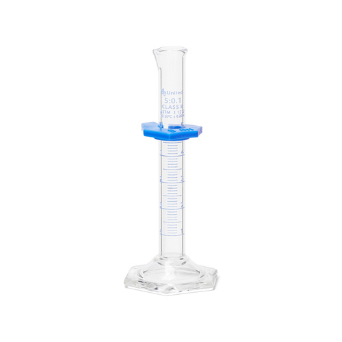 Graduated Cylinders, Double Scale, Borosilicate Glass, Class B