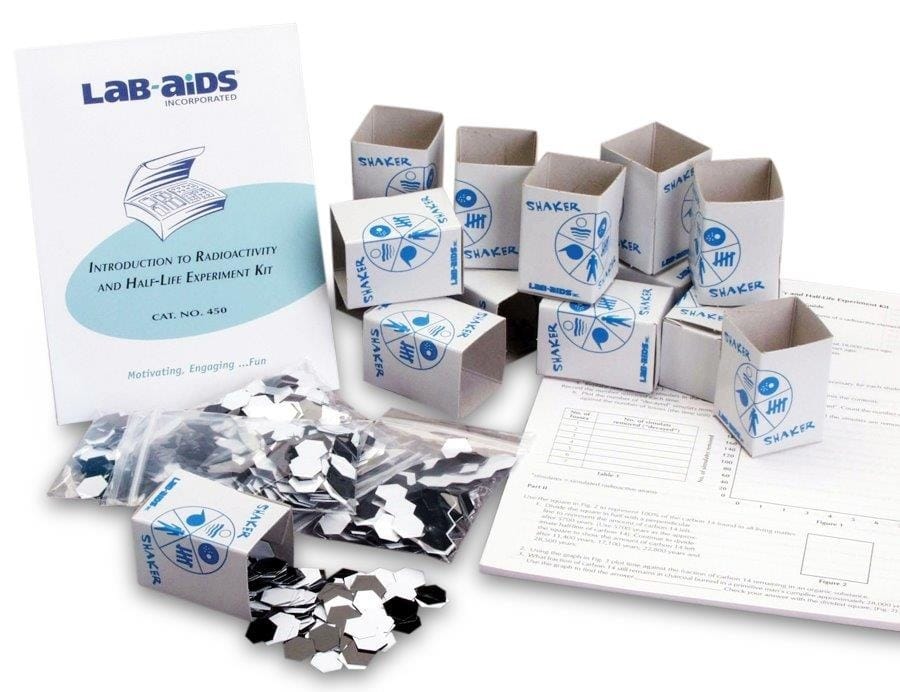 Lab-Aids® Introduction to Radioactivity and Half-Life Experiment