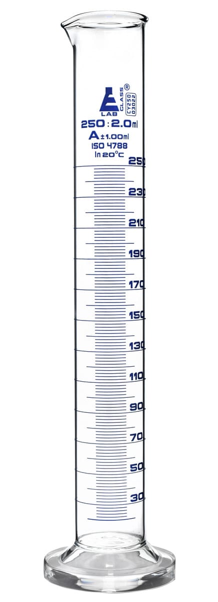 Eisco Glass Graduated Cylinders with Round Base