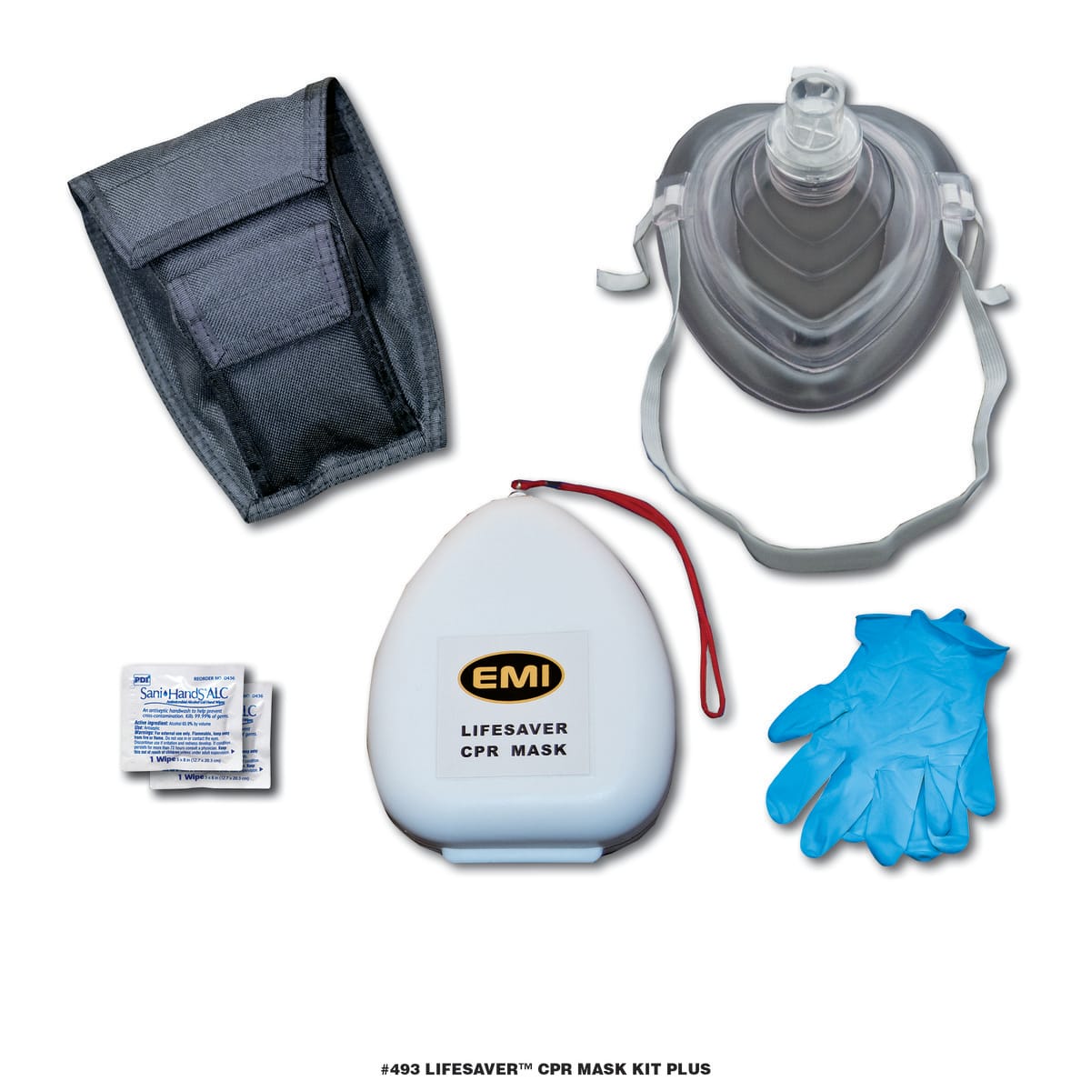 Lifesaver CPR Mask Kit Plus, Emergency Medical International