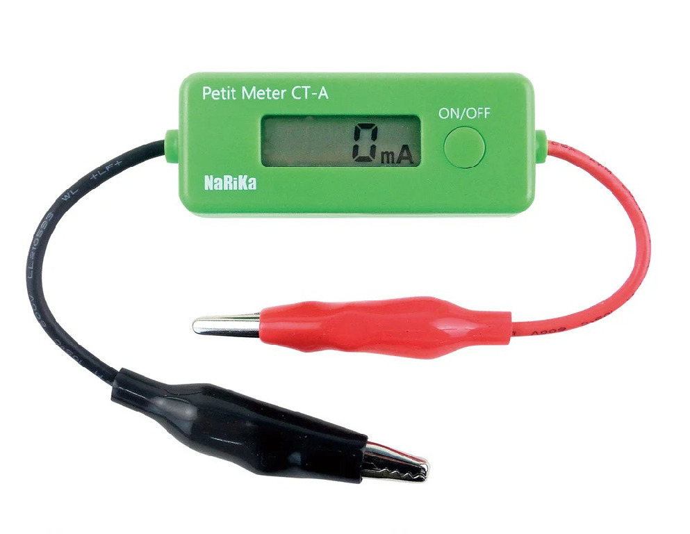 NaRiKa® DC Digital Ammeter with Connectors