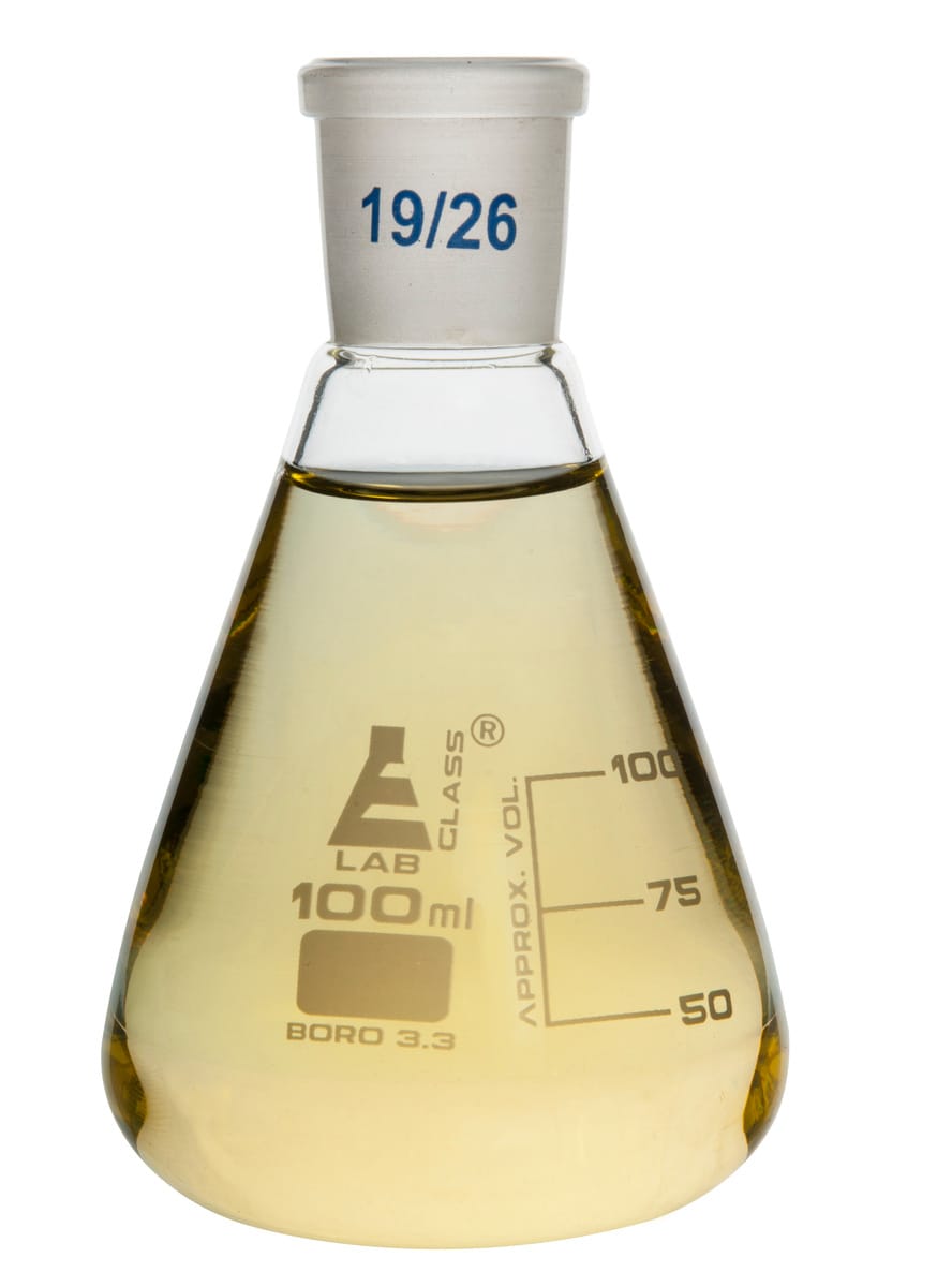 Eisco LabGlass® Erlenmeyer Flasks, Graduated with Ground Joint