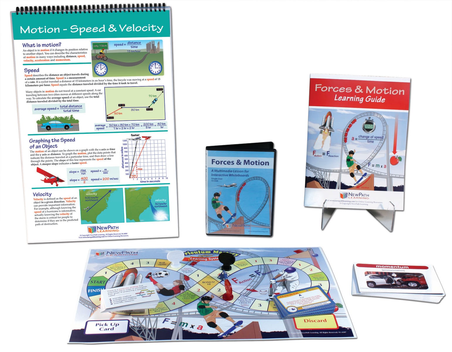 Forces & Motion Curriculum Learning Module