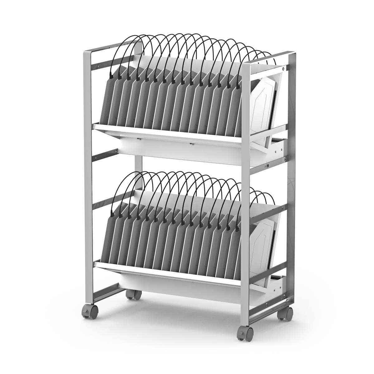 USB-C Open Charging Cart, 32 Device