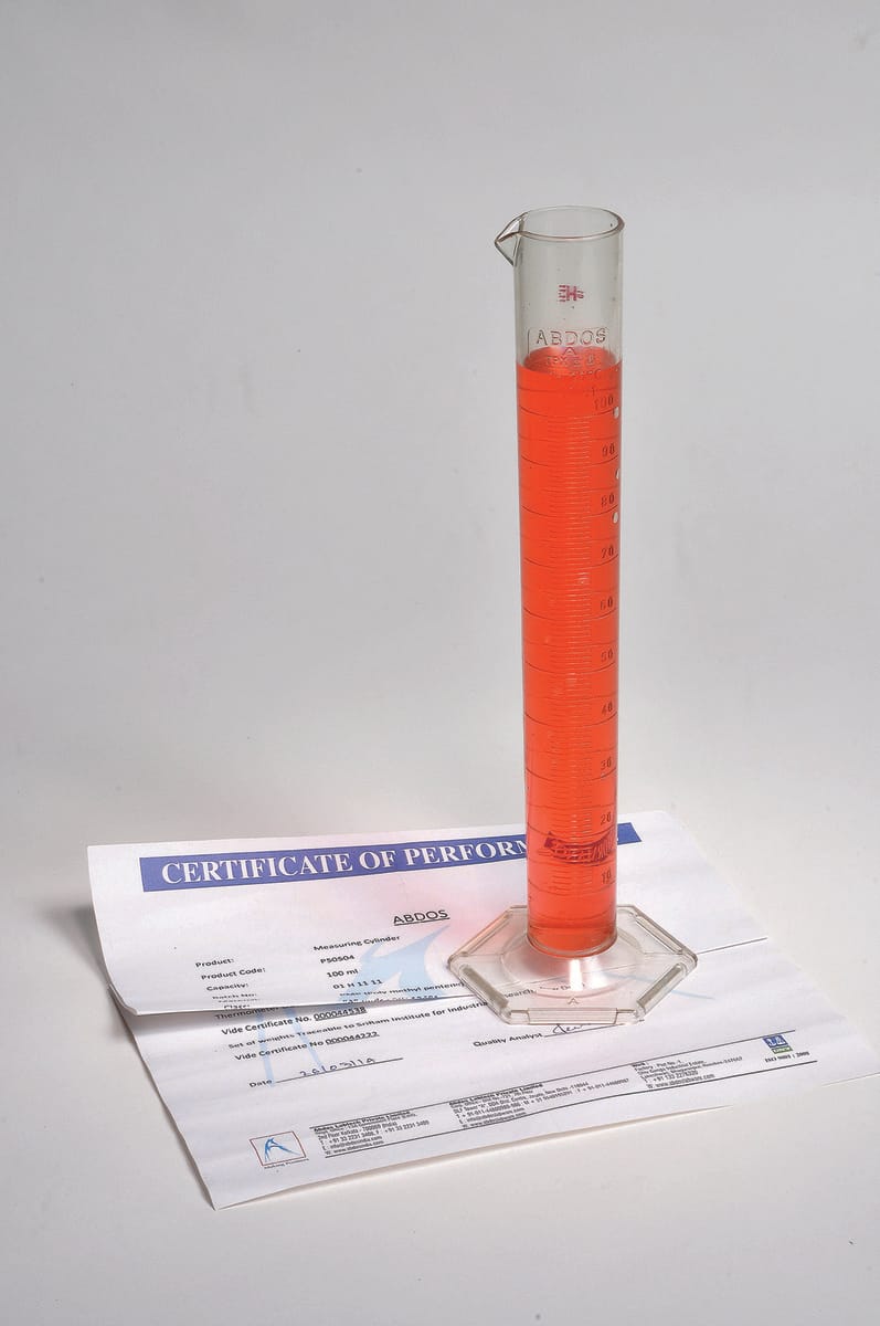 Measuring Cylinder, PMP, Class A, United Scientific Supplies