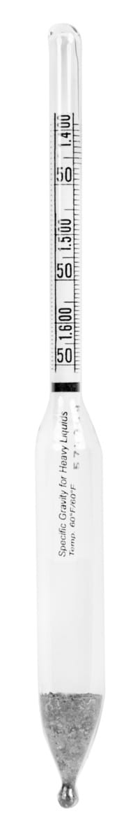 Wide-Range Specific Gravity Hydrometers
