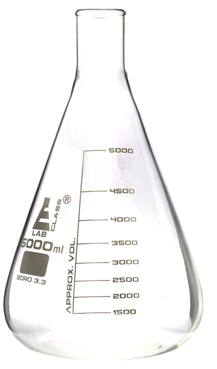 Eisco Glass Narrow Neck Erlenmeyer Flasks