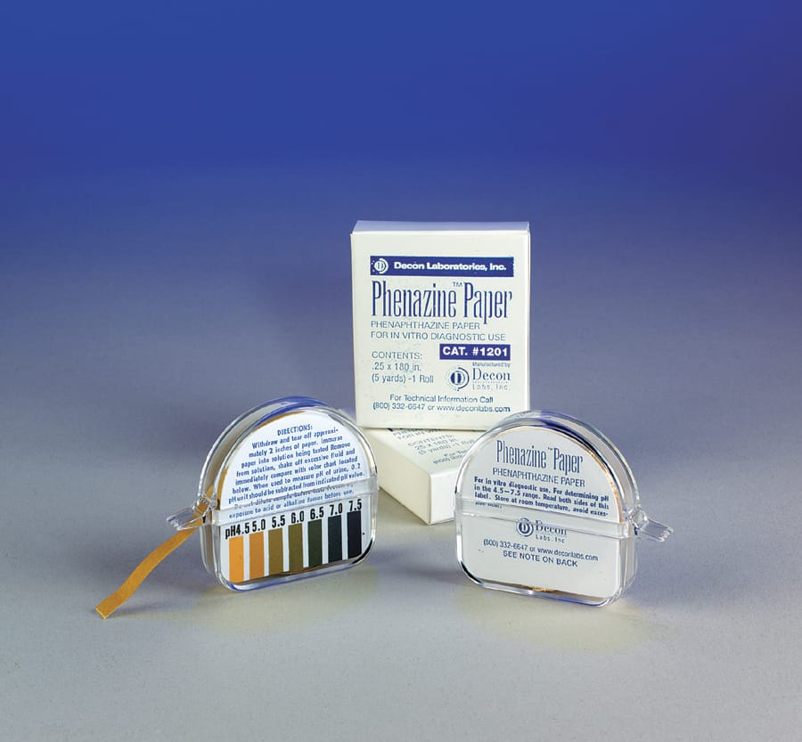 Phenazine Paper, DLI, Decon Labs