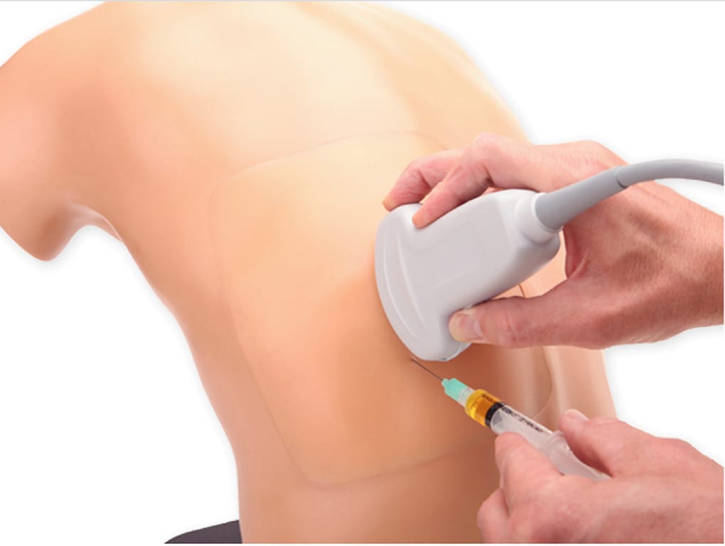 Blue Phantom® Midscapular Thoracentesis Ultrasound Trainer
