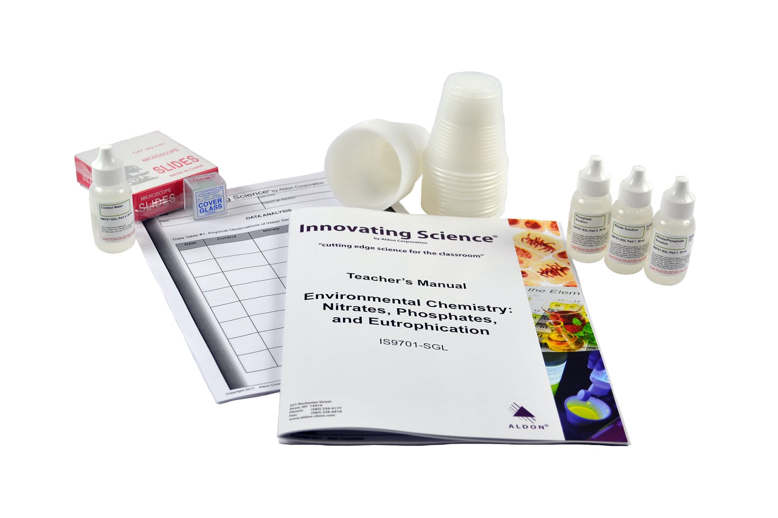Environmental Chemistry: Nitrates, Phosphates and Eutrophication - Small Group Learning Kit