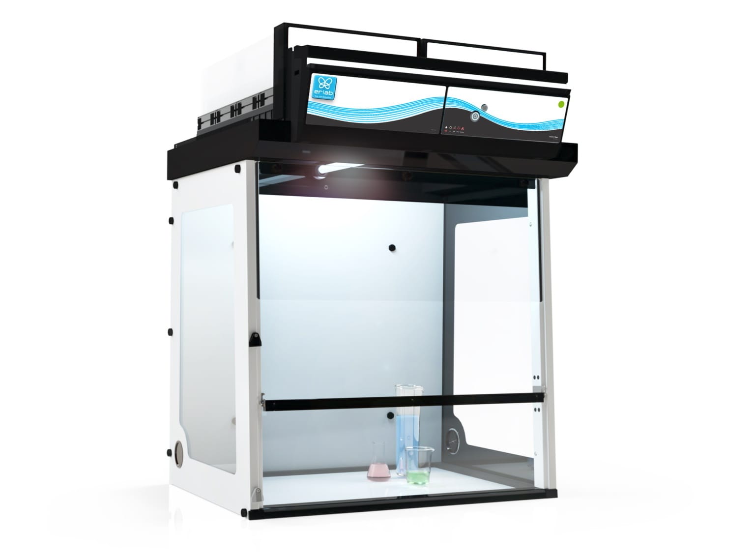 Captair Ductless Filtering Fume Hoods and Powder Weighing Stations, Erlab