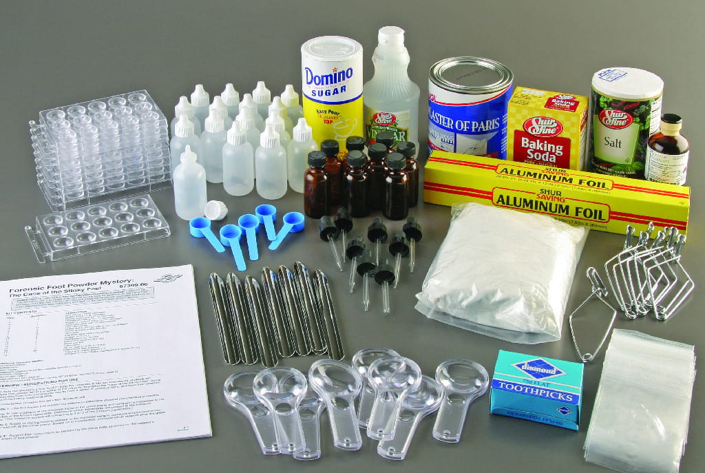 Forensic Foot Powder Mystery Kit