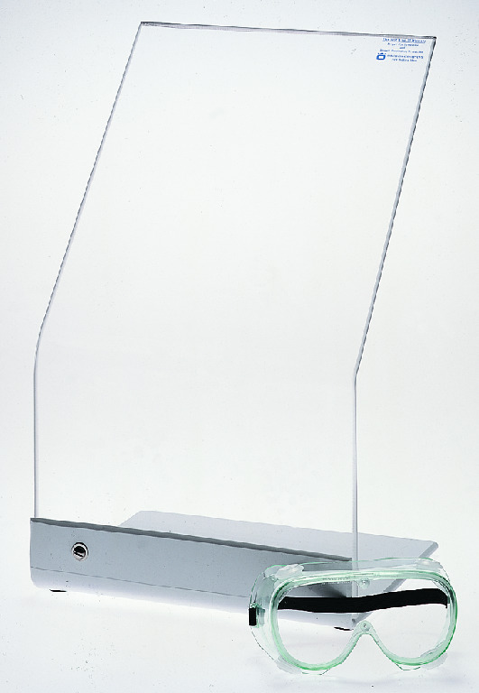 Two-Piece, Polycarbonate Lens Safety Shield, OBERON COMPANY