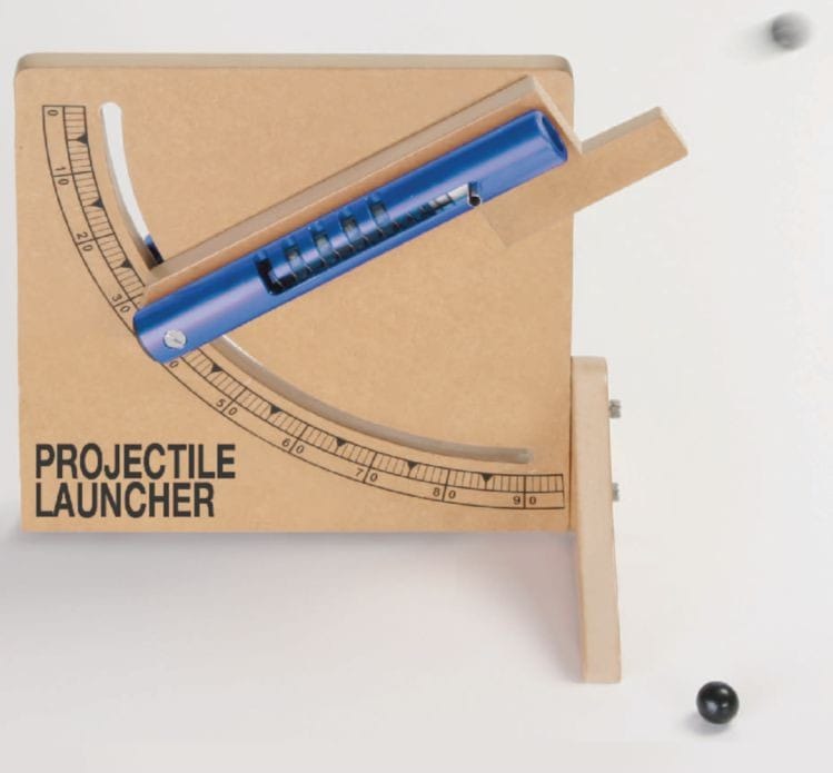Fundamentals of Physics Projectile Launcher