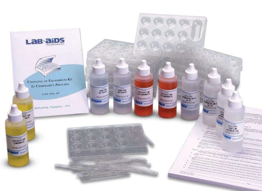 Lab-Aids® Changing of Equilibrium, Le Chatelier's Principle