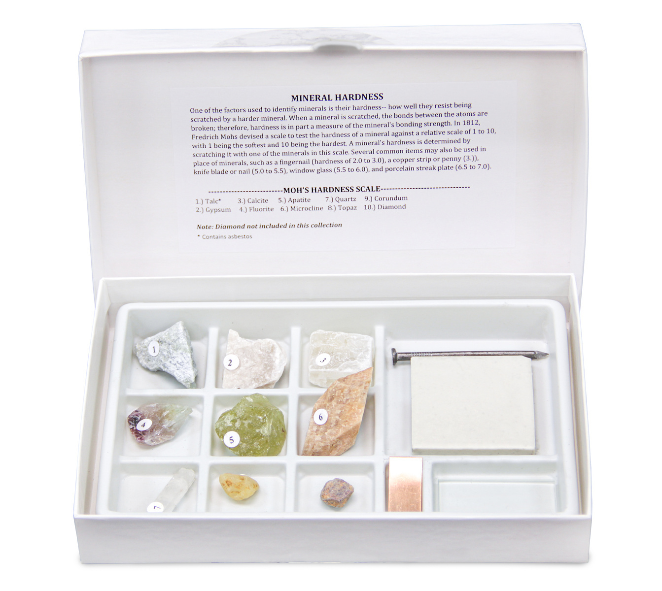 Wards® Mohs' Hardness Scale Collection