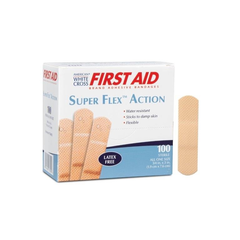 American White Cross First Aid® Super Flex Foam Adhesive Strips, DUKAL™ Corporation