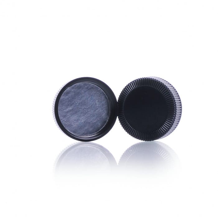 Black Phenolic Screw Caps, Kimble Chase