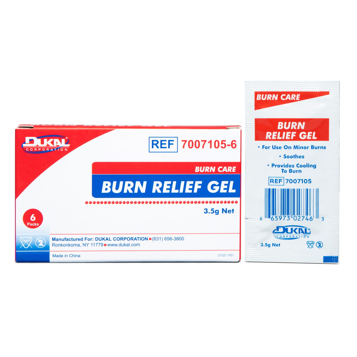 Sterile Burn Gel Sachets