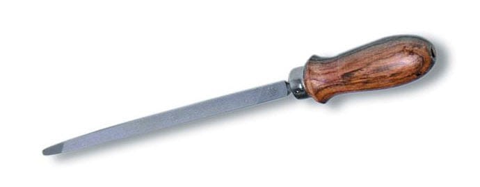 Slim Taper Triangular Files with Wood Handle