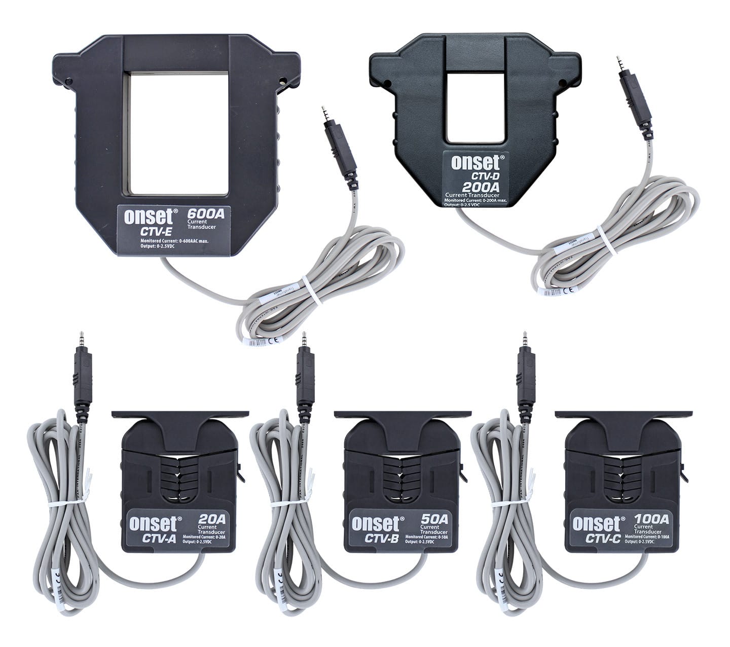 HOBO® Data Loggers Self-Describing Current Transformer Sensor