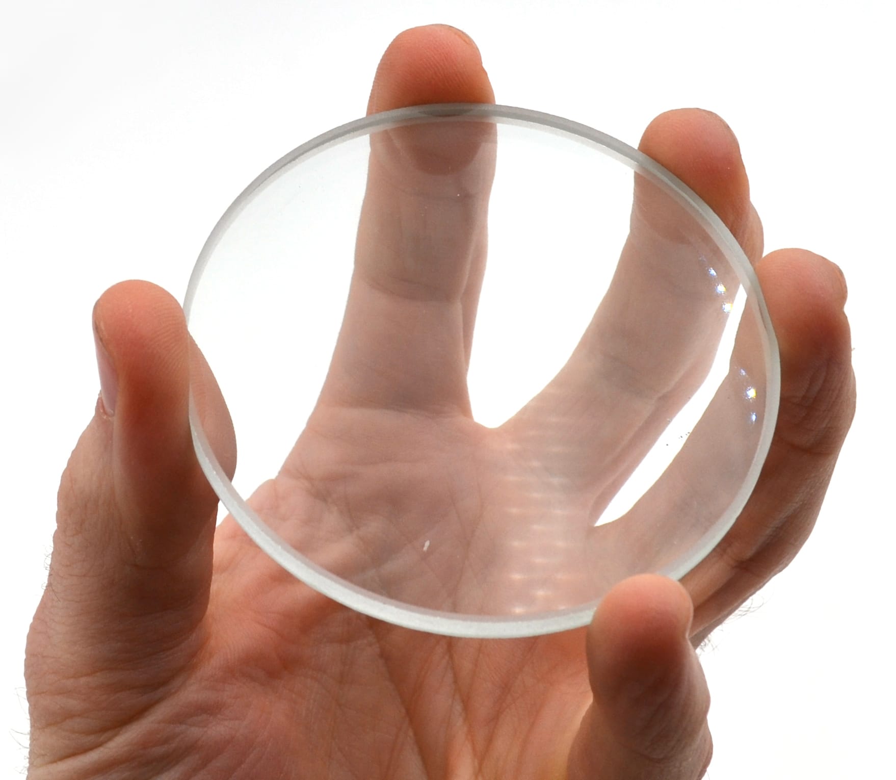 Eisco Double Concave Glass Lenses