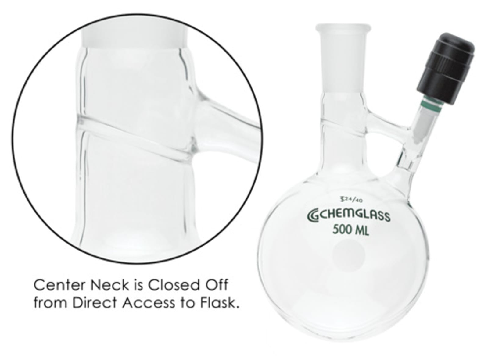 Airfree® Schlenk Straus Storage Flasks, Chemglass | VWR, part of Avantor