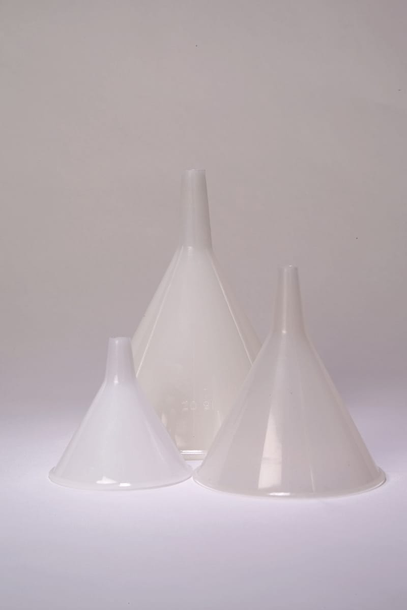 Funnels with Short Stems, United Scientific Supplies