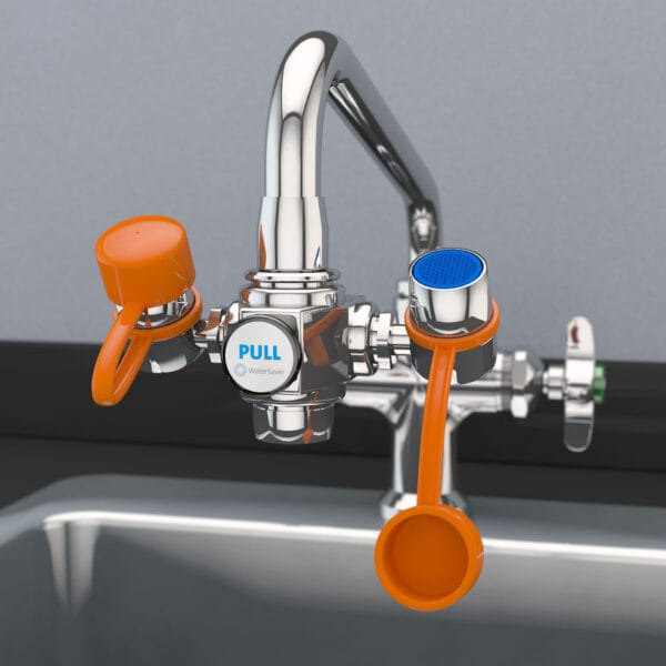 Faucet-Mount Eyewashes, WaterSaver Faucet