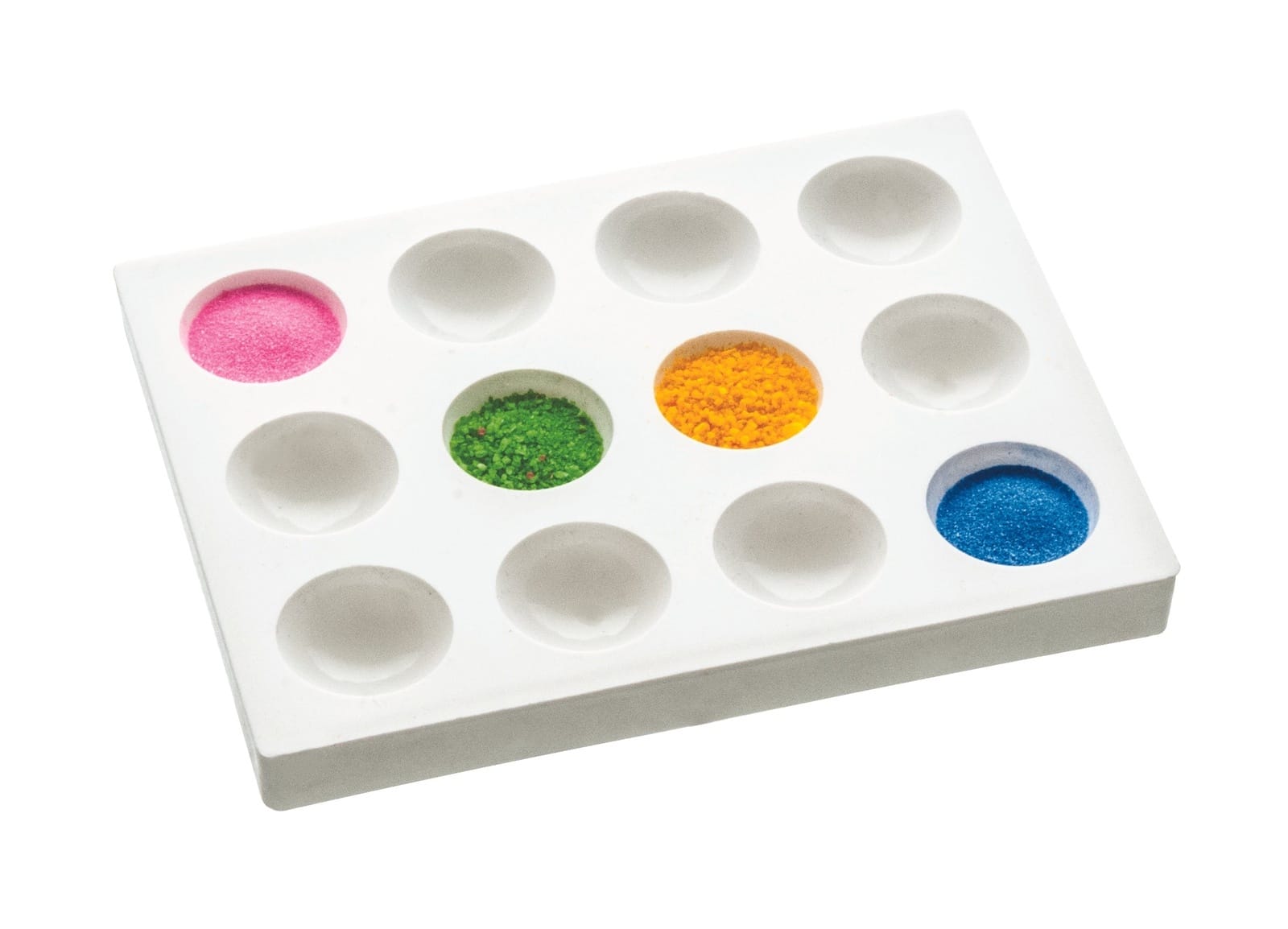 Eisco Plastic Spot Plate, 12-Well