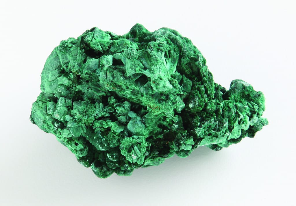 Malachite Mineral Display