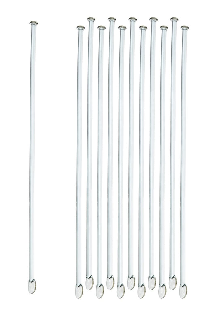 Eisco Glass Stirring Rods with Spade End