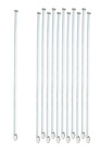Eisco Glass Stirring Rods with Spade End