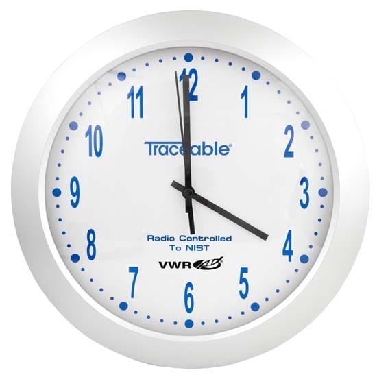 VWR® Analog Radio Atomic Clock