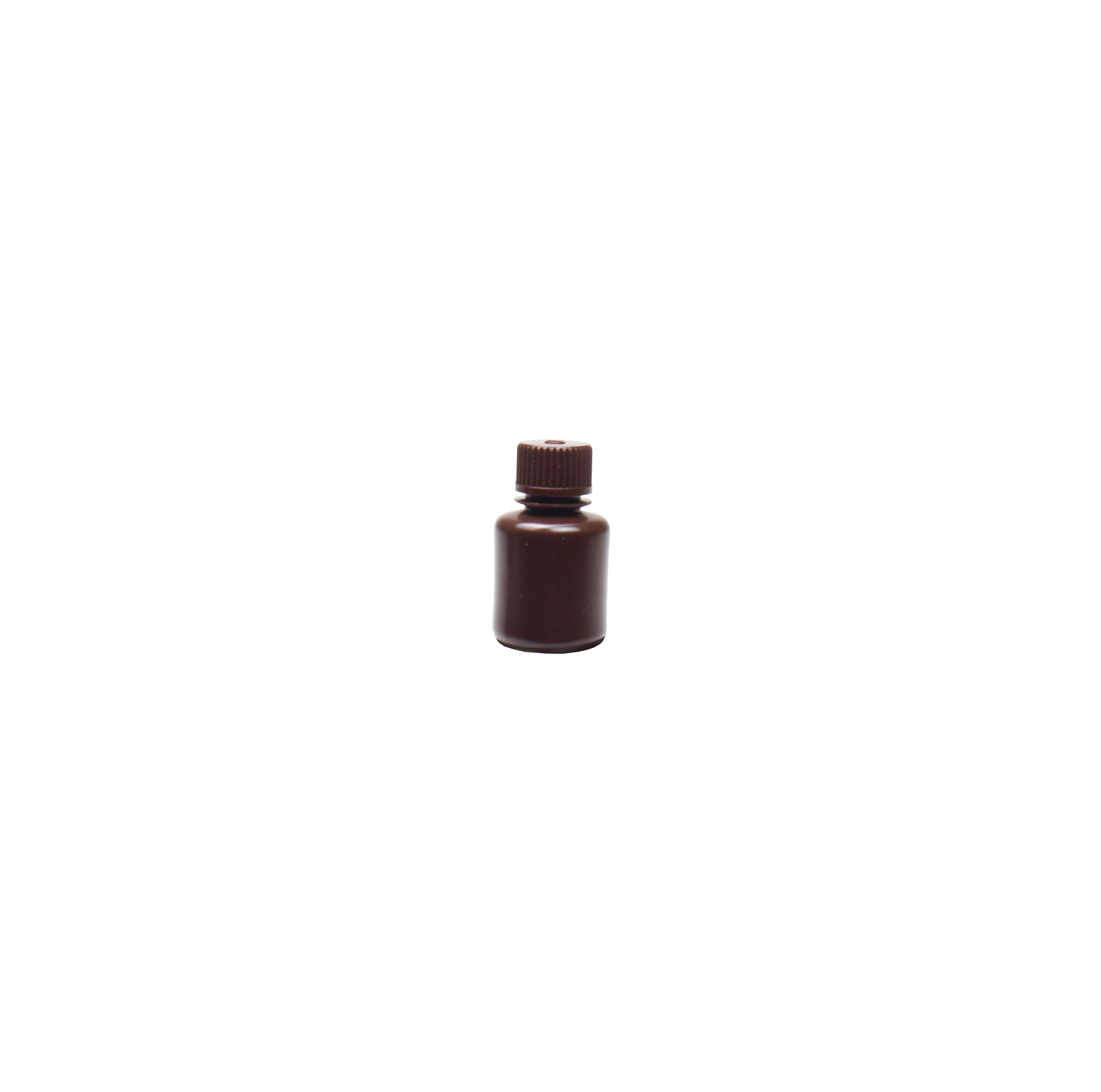 UniStore™ Amber Reagent Bottles, Narrow Mouth, HDPE