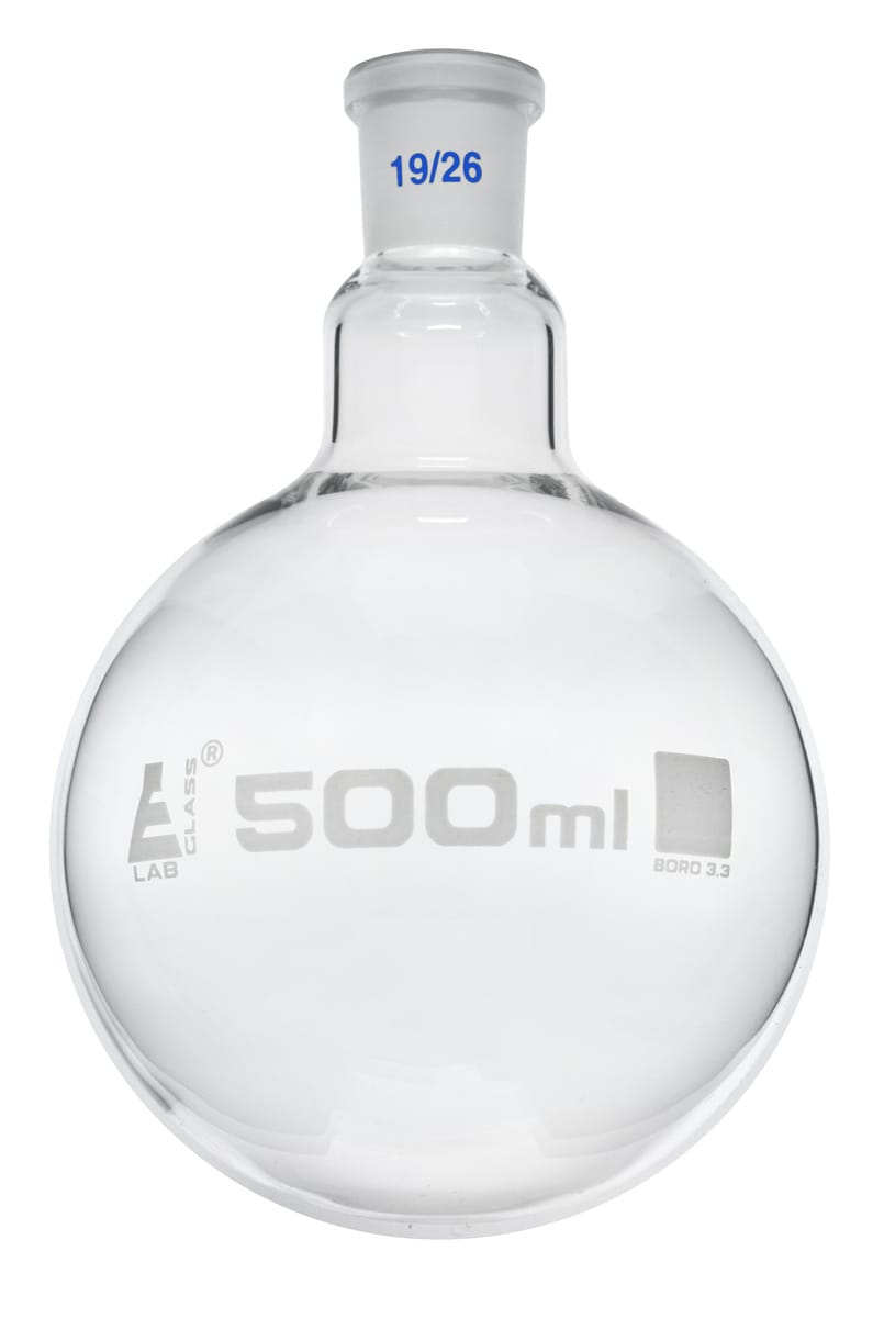 Eisco LabGlass® Boiling Flasks, Round Bottom, Interchangable Joint