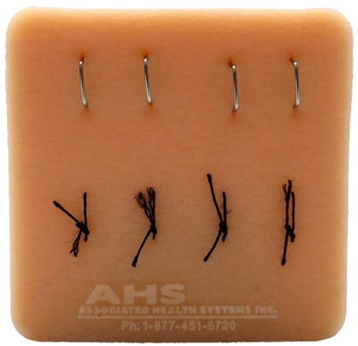 Wallcur® PRACTI-Suture/Staple Removal Pad