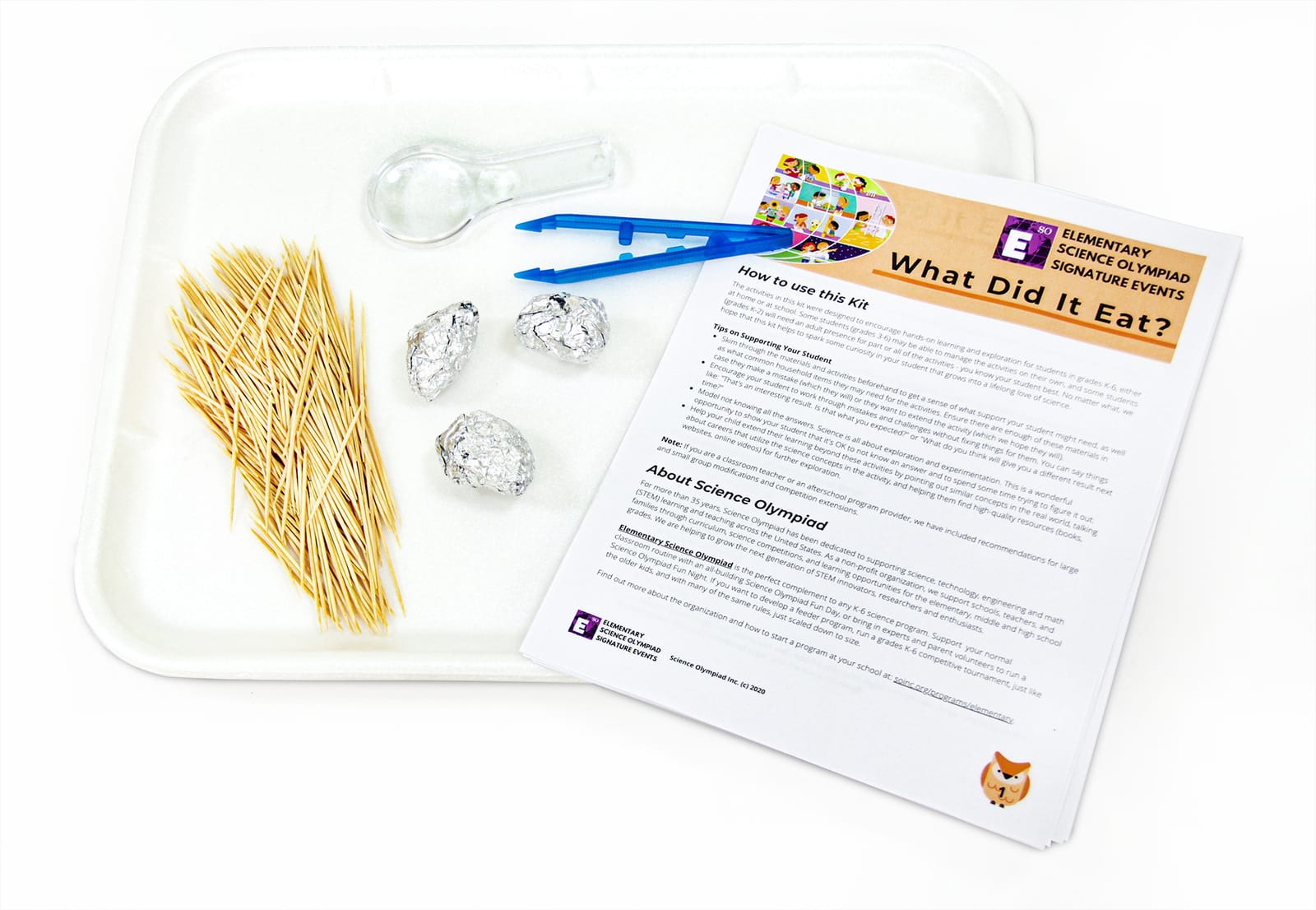 Elementary Science Olympiad: What Did It Eat? 