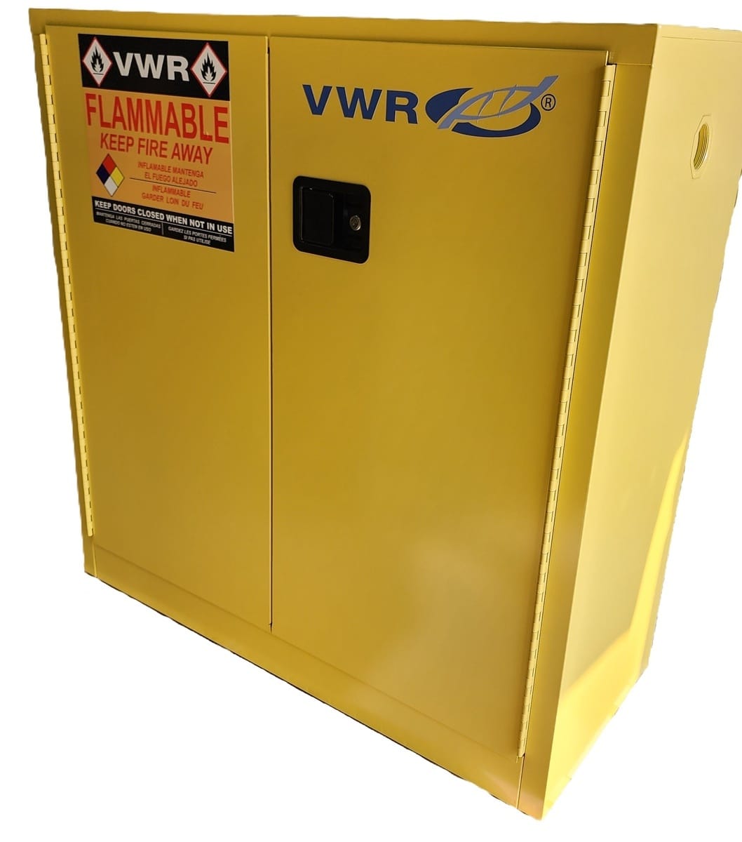 VWR® Flammable Storage Cabinets, Yellow