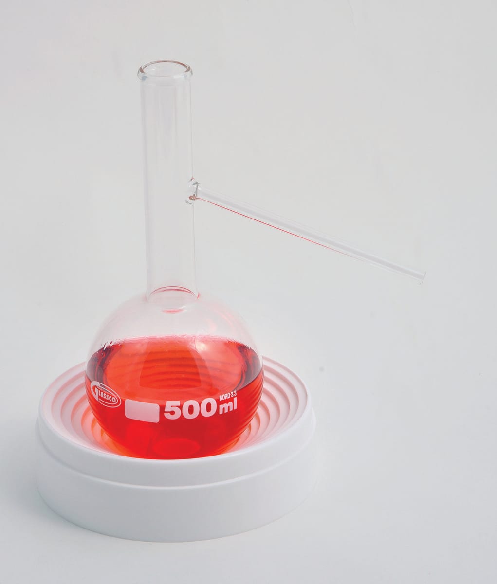 Distilling Flask, Borosilicate Glass, United Scientific Supplies