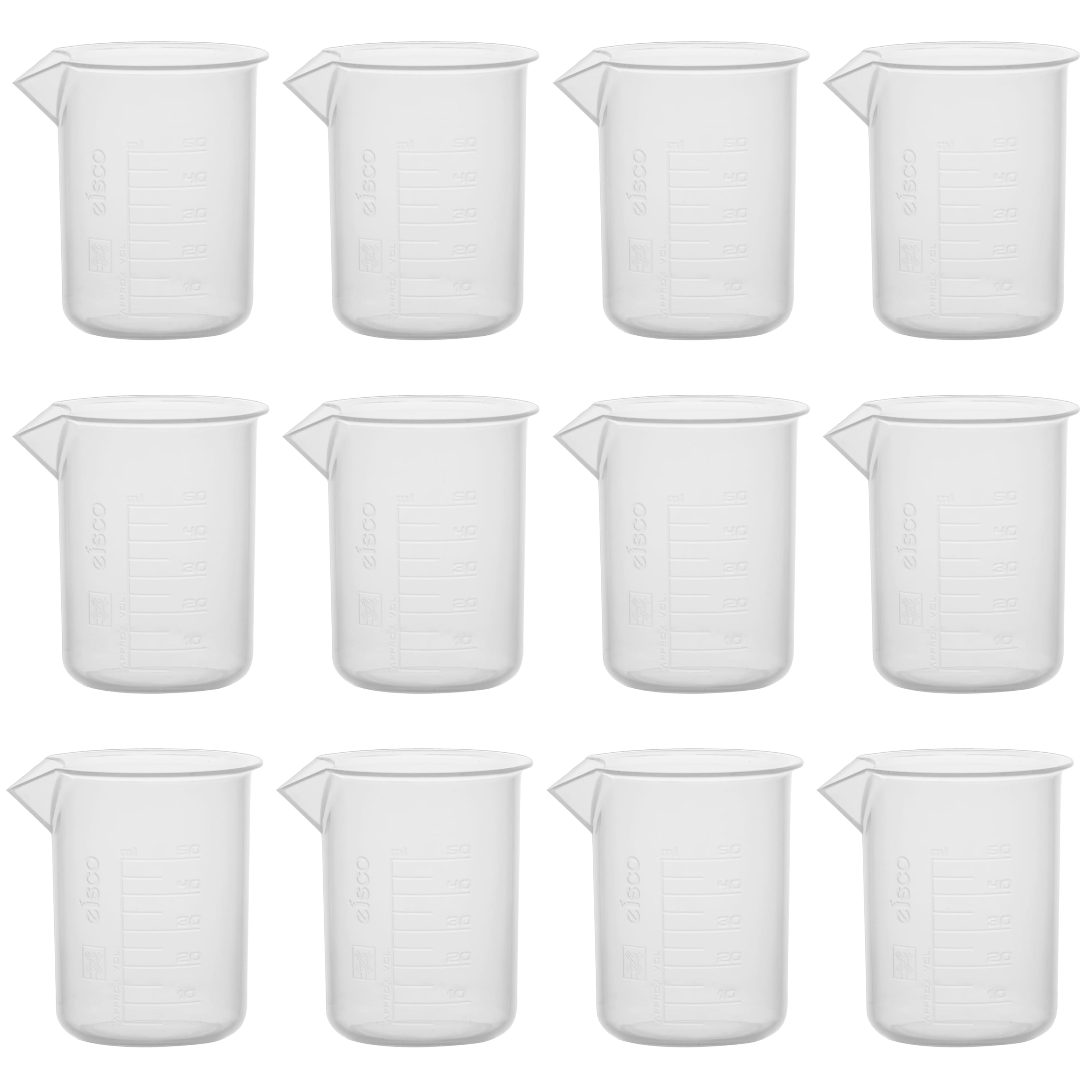 Plastic Graduated Beakers
