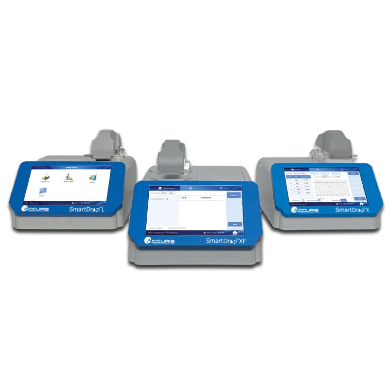 SmartDrop™ XF Spectrophotometer + Fluorometer