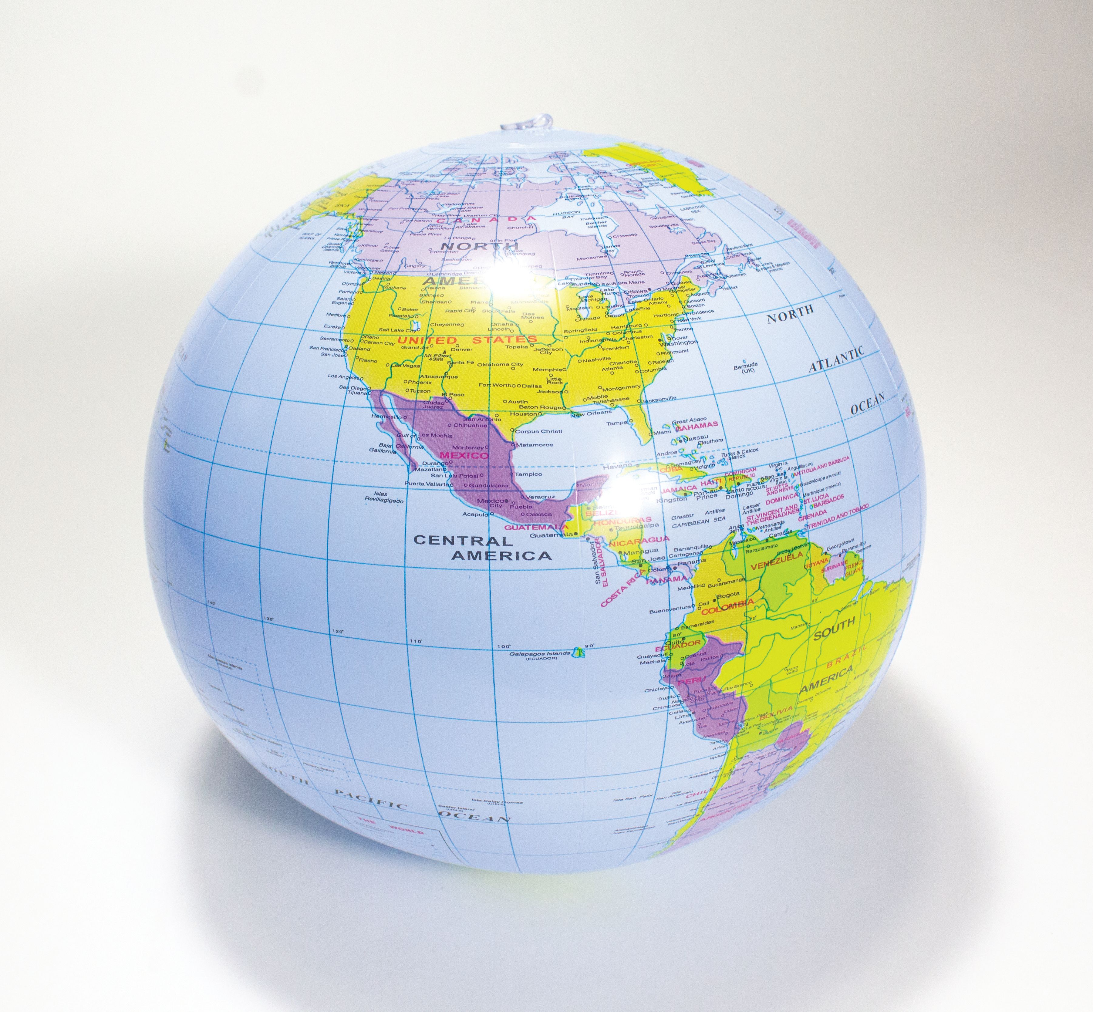 Inflatable Geopolitical Globe