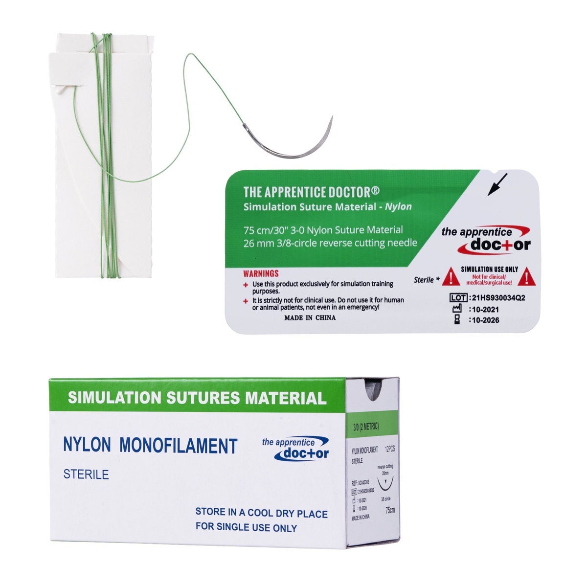 Apprentice Doctor® Sutures For Training And Simulation
