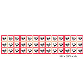 Vinyl GHS Labels "Pictogram"