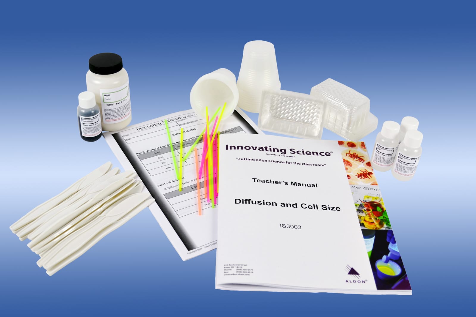 Innovating Science® Diffusion and Cell Size Lab Activity