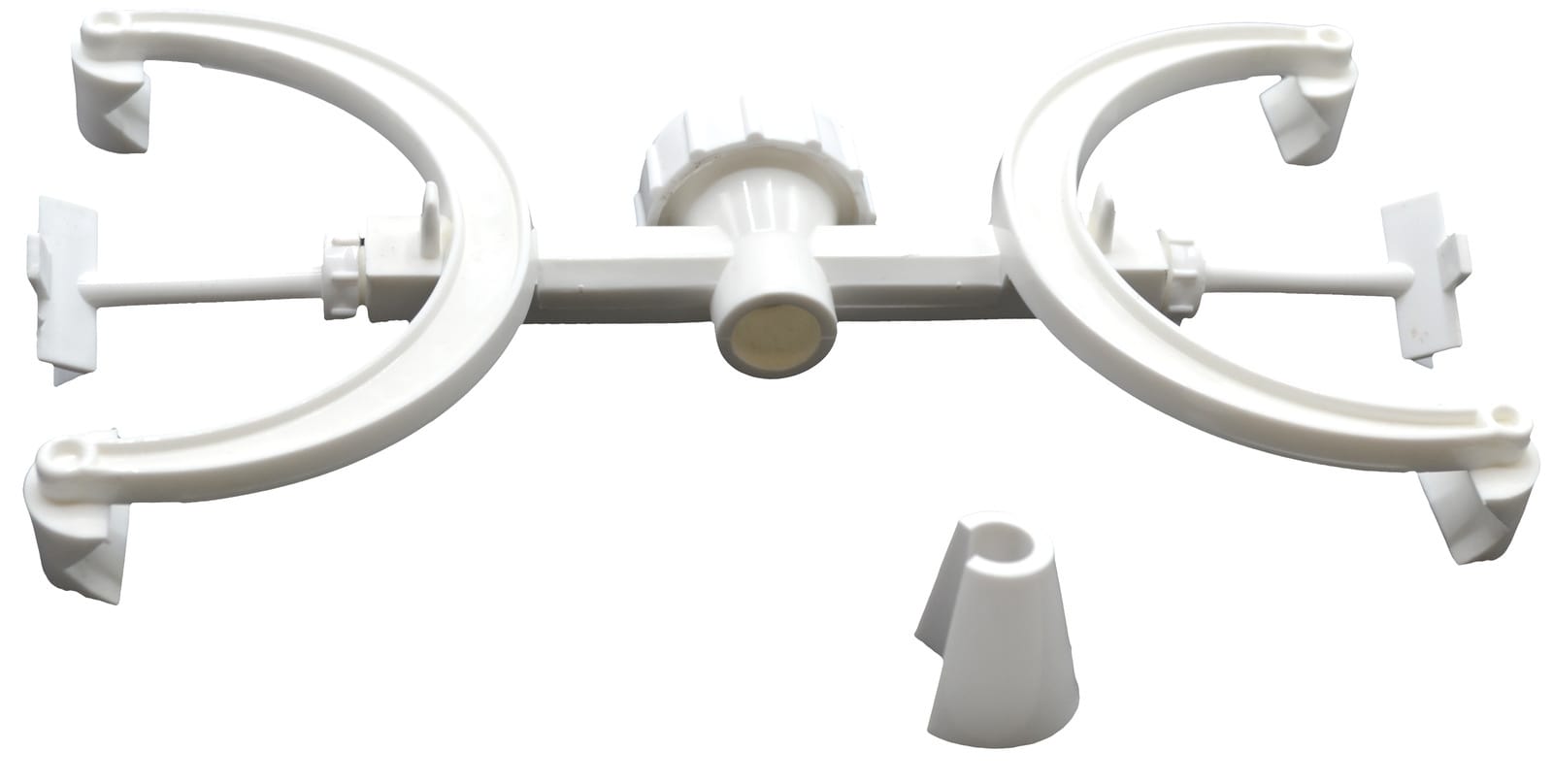 Plastic Double Burette Clamp