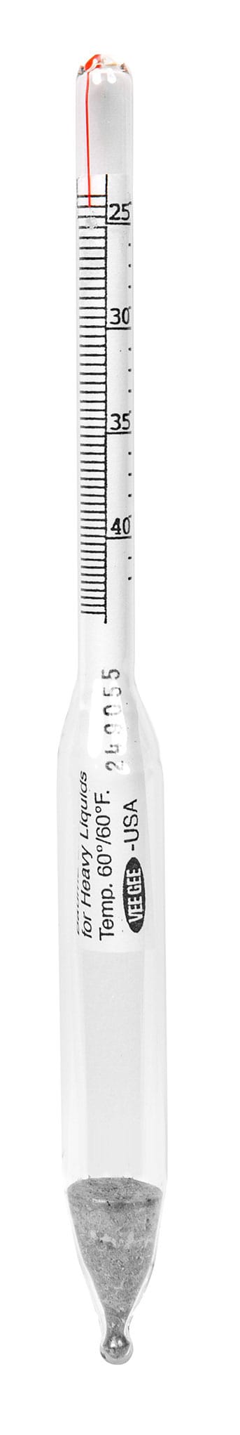 Dual Scale Hydrometers, Specific Gravity/Baume